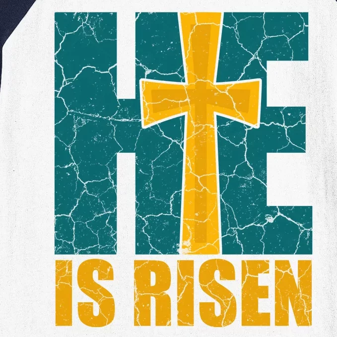 He Is Risen Jesus Christ Christian Baseball Sleeve Shirt