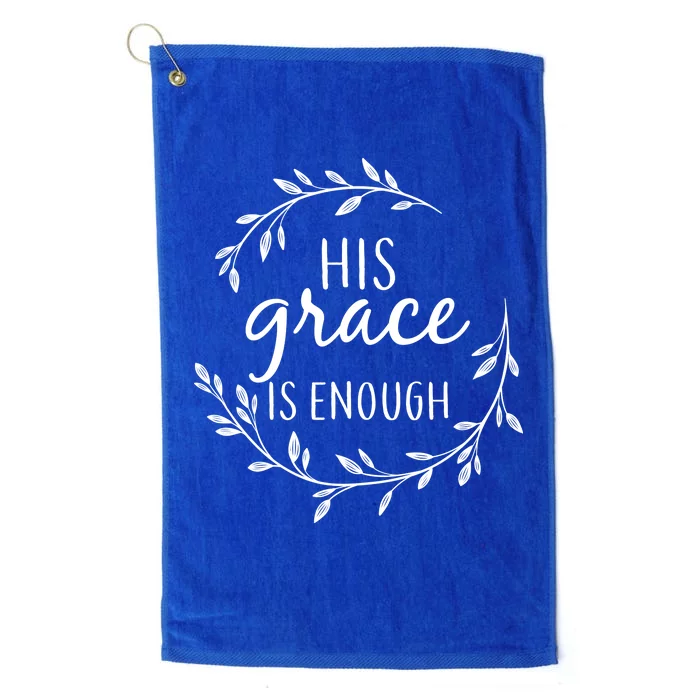 His Grace Is Enough Platinum Collection Golf Towel