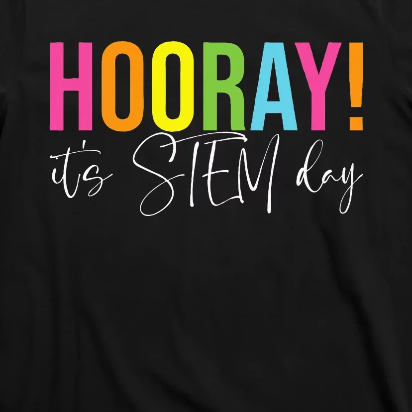 Hooray ItS Stem Day Teacher Specials Squad Back To School T-Shirt