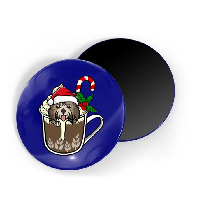 Havanese Is Sitting In Cocoa Hot Chocolate Christmas Cool Gift Magnet