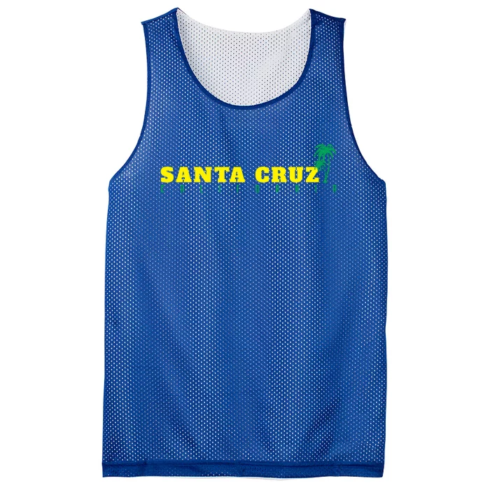 Holiday In Santa Cruz California Mesh Reversible Basketball Jersey Tank