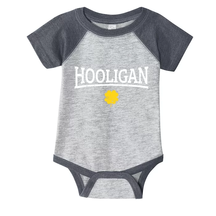 Hooligan Irish St. Patricks Day Infant Baby Jersey Bodysuit