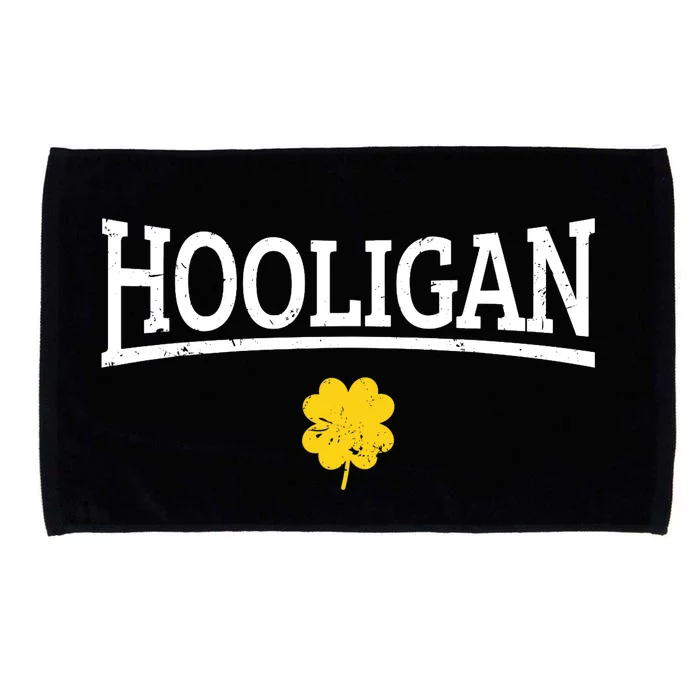 Hooligan Irish St. Patricks Day Microfiber Hand Towel