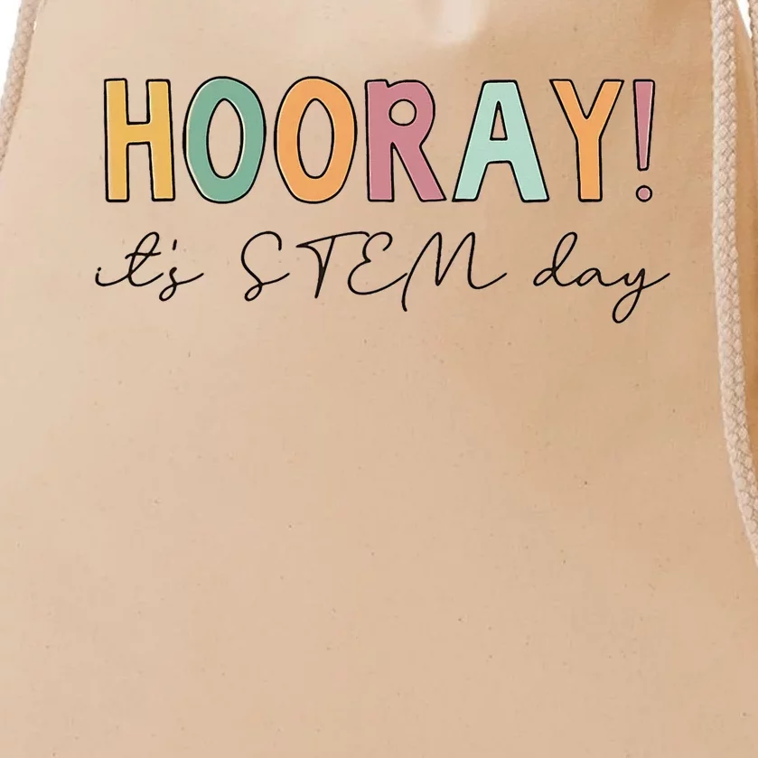 Hooray ItS Stem Day Teacher Specials Squad Drawstring Bag