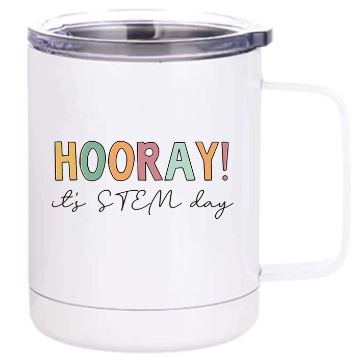 Hooray ItS Stem Day Teacher Specials Squad Front & Back 12oz Stainless Steel Tumbler Cup