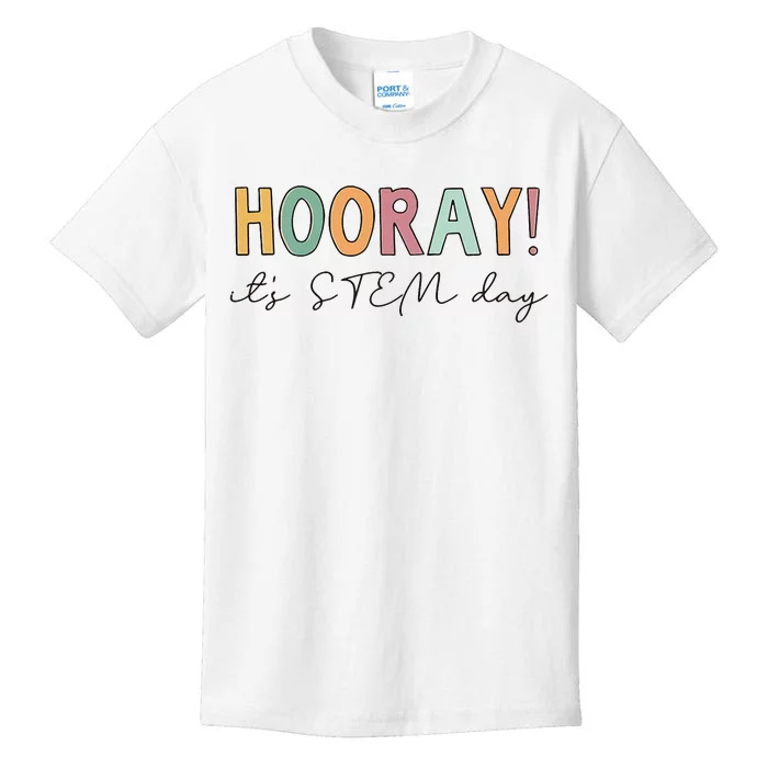 Hooray ItS Stem Day Teacher Specials Squad Kids T-Shirt