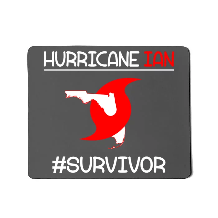 Hurricane Ian Survivor Florida Map Mousepad