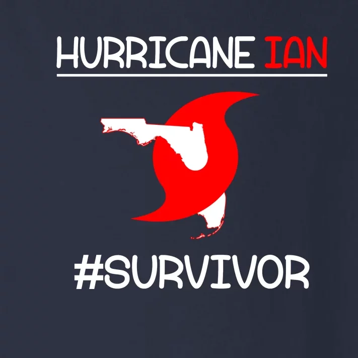 Hurricane Ian Survivor Florida Map Toddler Long Sleeve Shirt