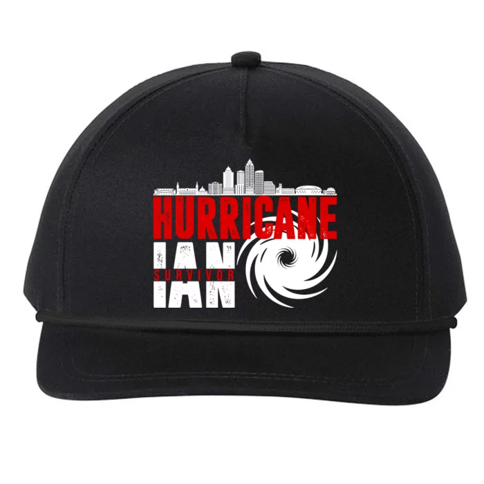 Hurricane IAN Survivor Snapback Five-Panel Rope Hat