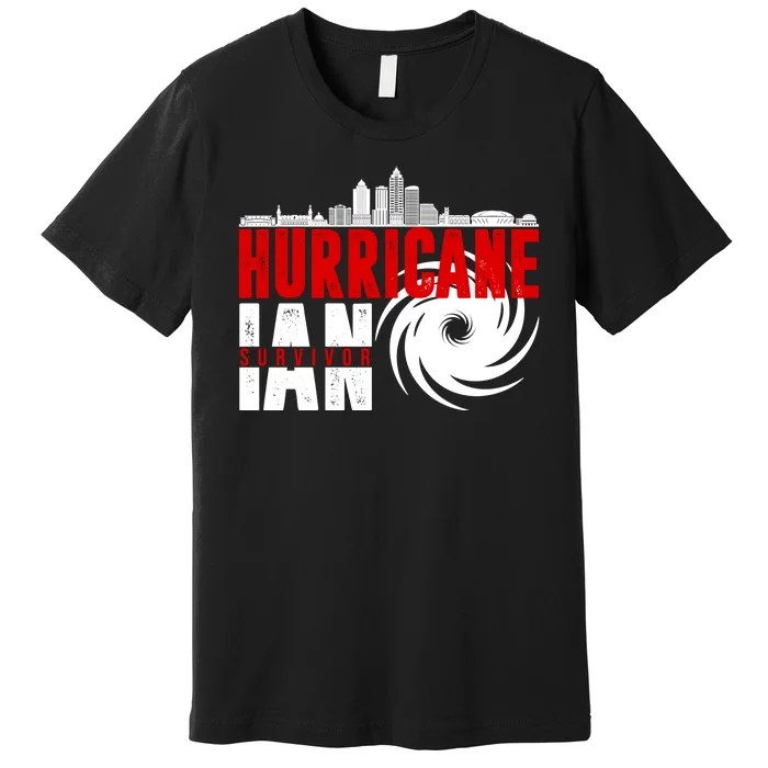 Hurricane IAN Survivor Premium T-Shirt