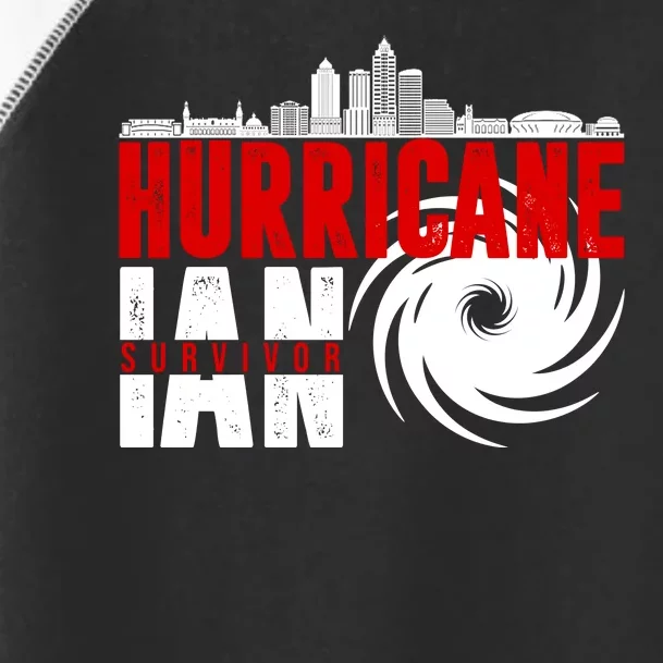 Hurricane IAN Survivor Toddler Fine Jersey T-Shirt