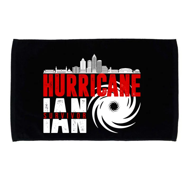 Hurricane IAN Survivor Microfiber Hand Towel