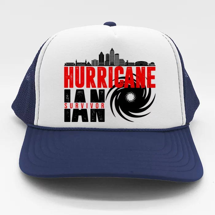 Hurricane IAN Survivor Trucker Hat