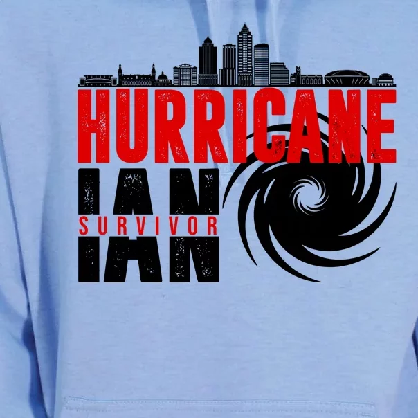 Hurricane IAN Survivor Unisex Surf Hoodie