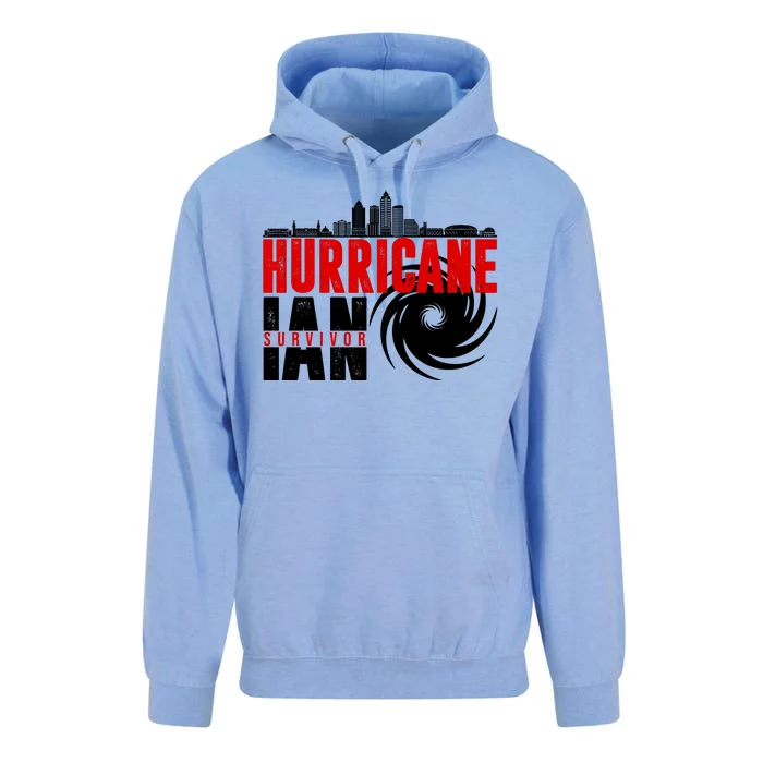 Hurricane IAN Survivor Unisex Surf Hoodie