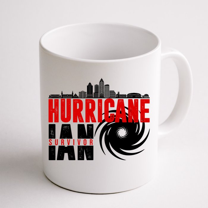 Hurricane IAN Survivor Front & Back Coffee Mug