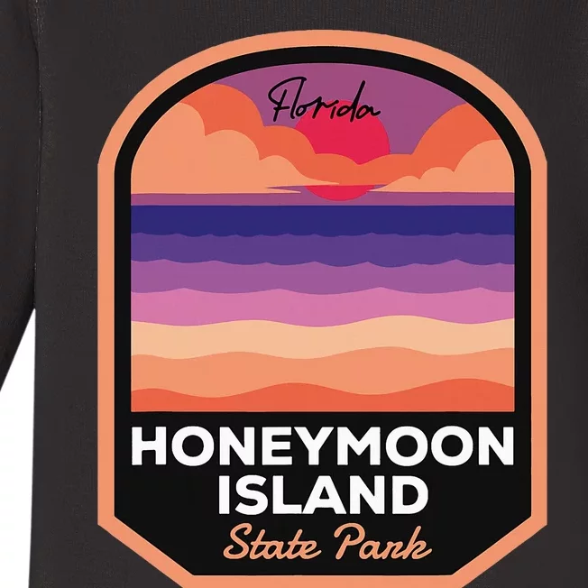 Honeymoon Island State Park Florida Baby Long Sleeve Bodysuit