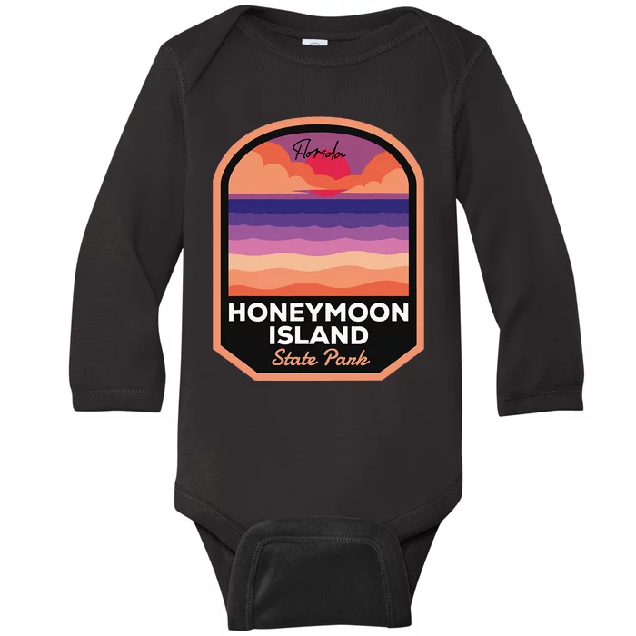 Honeymoon Island State Park Florida Baby Long Sleeve Bodysuit