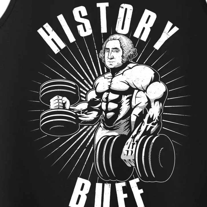 History Buff Funny George Washington Performance Tank