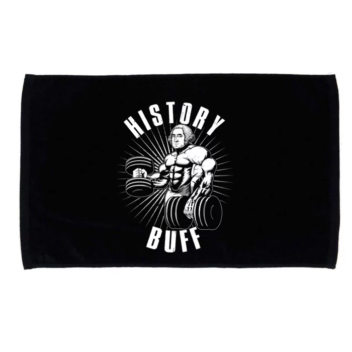 History Buff Funny George Washington Microfiber Hand Towel