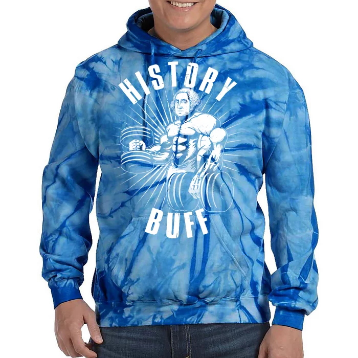 History Buff Funny George Washington Tie Dye Hoodie