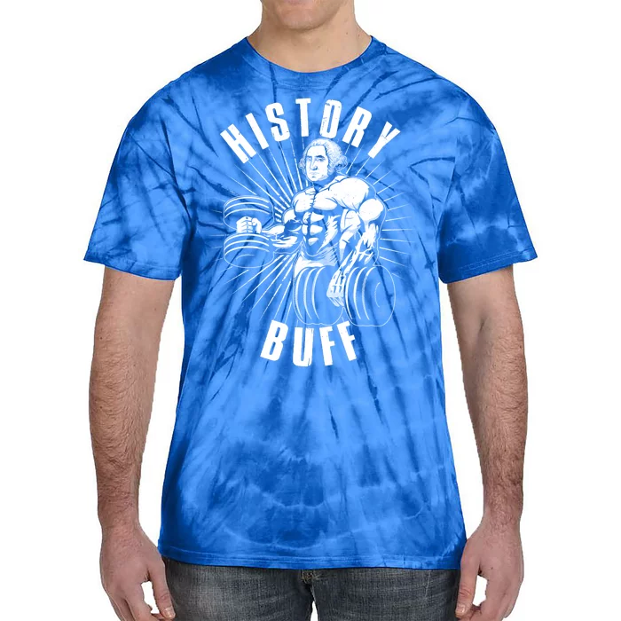 History Buff Funny George Washington Tie-Dye T-Shirt