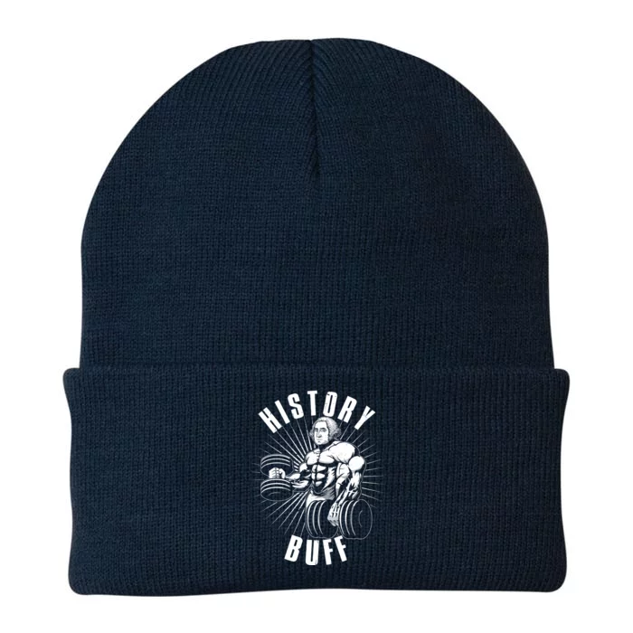 History Buff Funny George Washington Knit Cap Winter Beanie