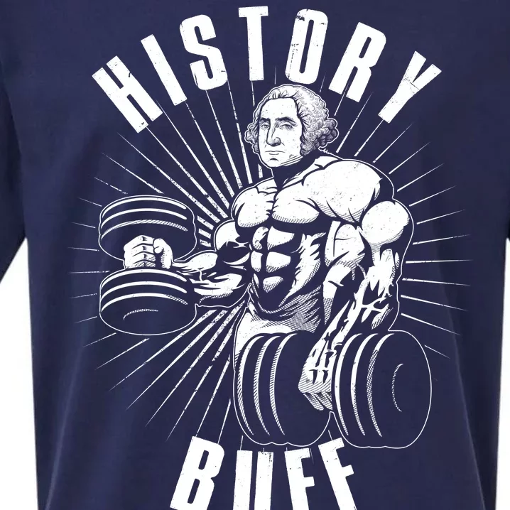 History Buff Funny George Washington Sueded Cloud Jersey T-Shirt