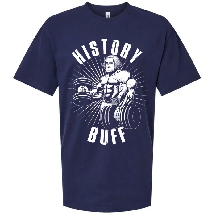 History Buff Funny George Washington Sueded Cloud Jersey T-Shirt