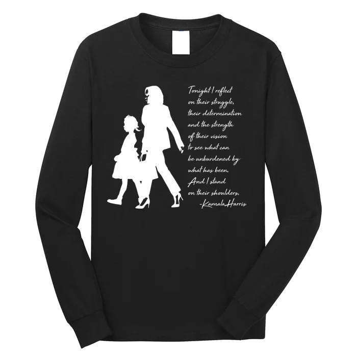 History Makers Kamala Harris And Ruby Bridges Long Sleeve Shirt