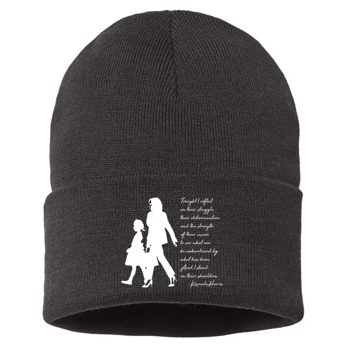 History Makers Kamala Harris And Ruby Bridges Sustainable Knit Beanie