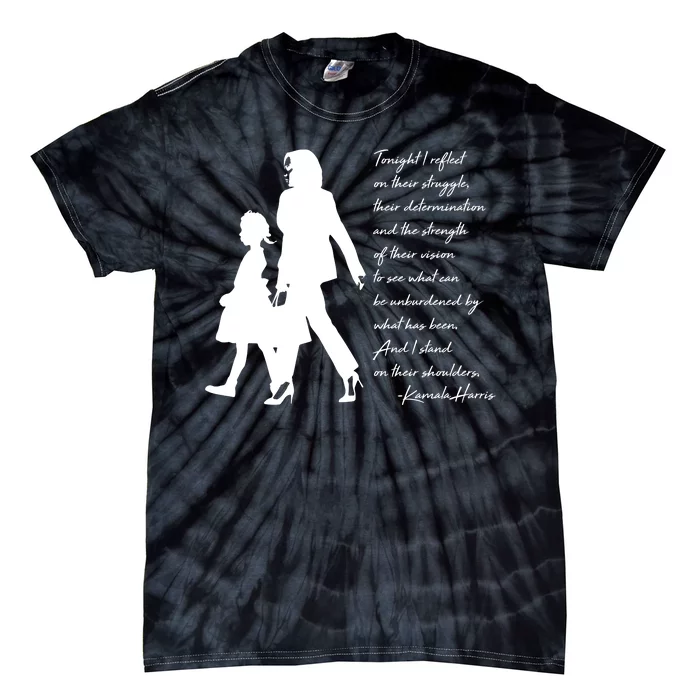 History Makers Kamala Harris And Ruby Bridges Tie-Dye T-Shirt