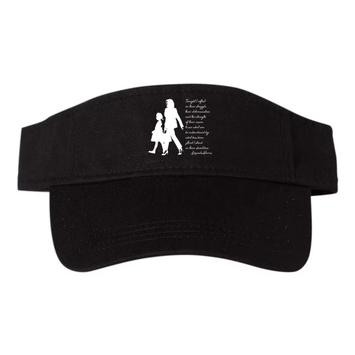 History Makers Kamala Harris And Ruby Bridges Valucap Bio-Washed Visor