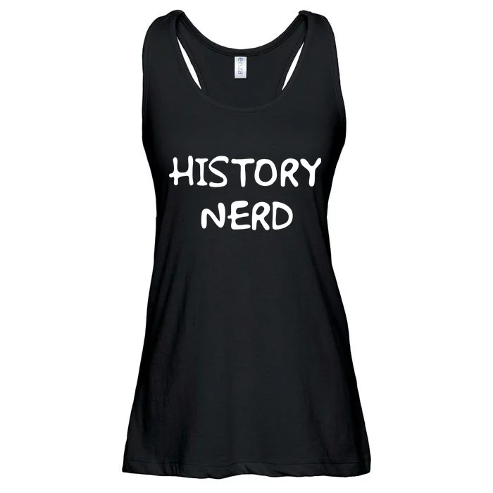 History Nerd Ladies Essential Flowy Tank