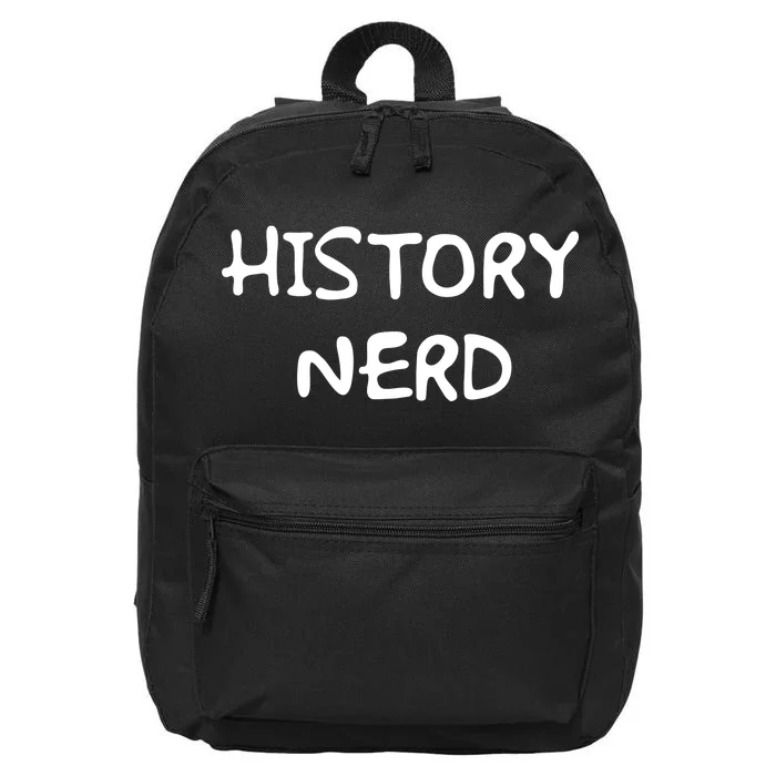 History Nerd 16 in Basic Backpack