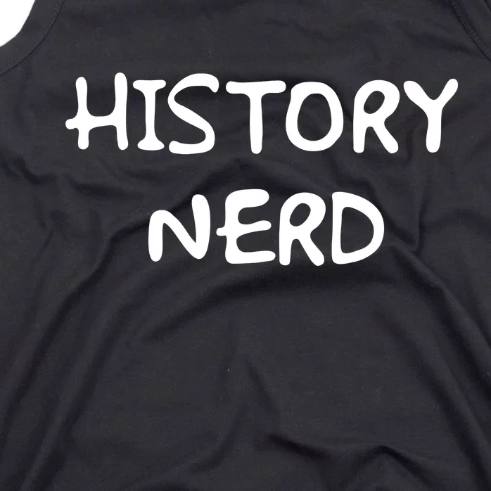 History Nerd Tank Top