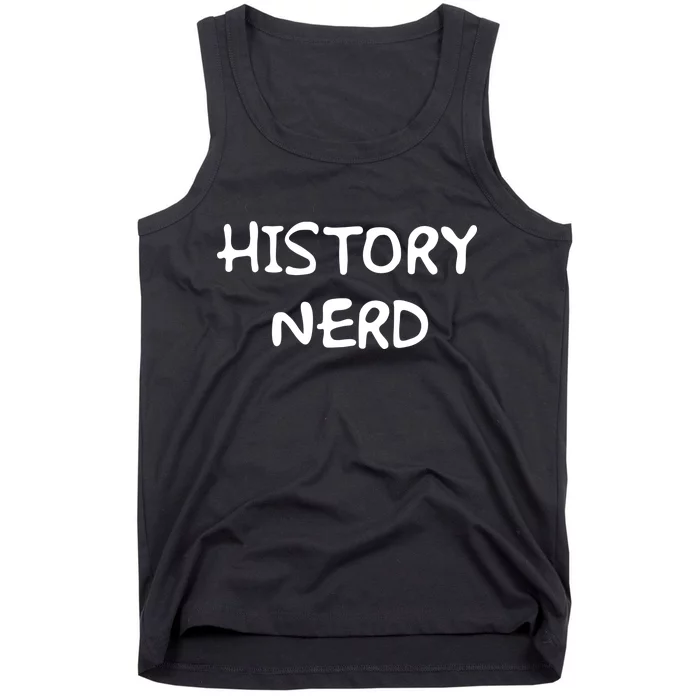 History Nerd Tank Top