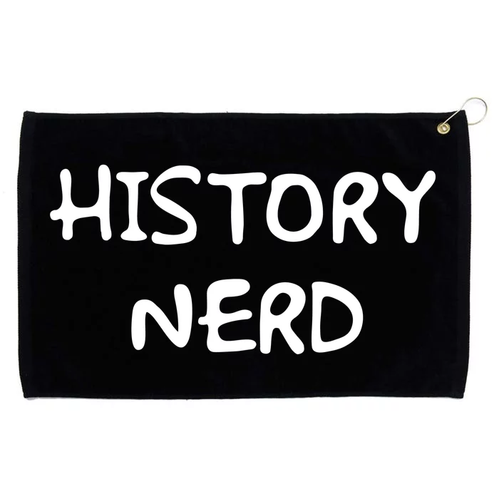 History Nerd Grommeted Golf Towel