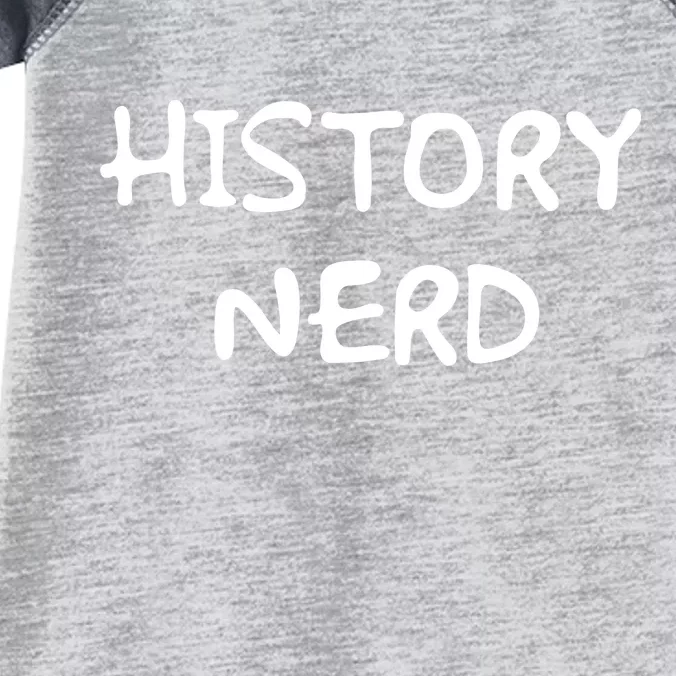 History Nerd Infant Baby Jersey Bodysuit