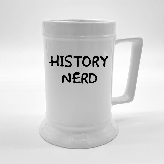 History Nerd Front & Back Beer Stein