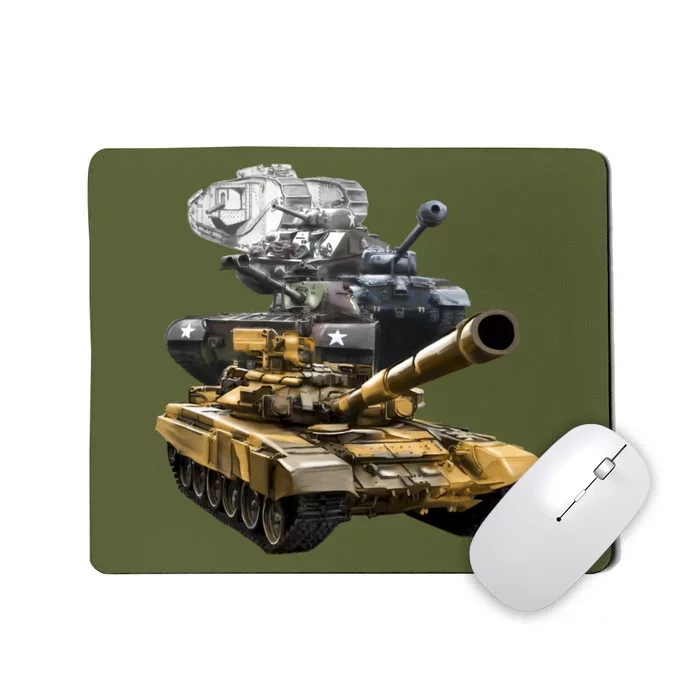 History of The Army Tank Mousepad