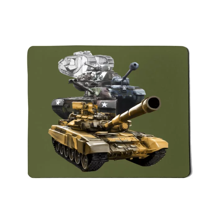 History of The Army Tank Mousepad