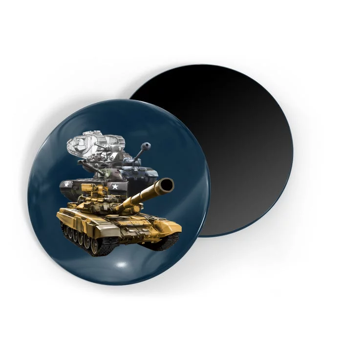 History of The Army Tank Magnet