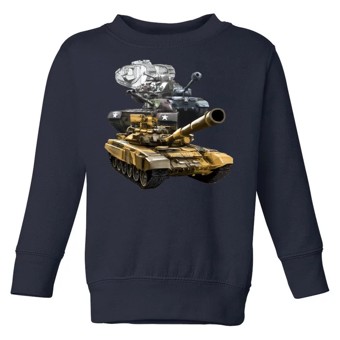 History of The Army Tank Toddler Sweatshirt