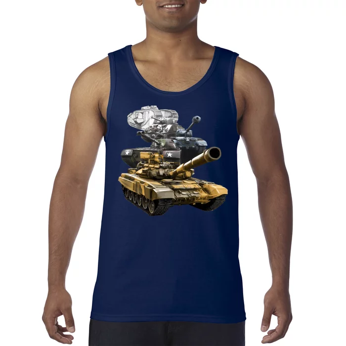 History of The Army Tank Tank Top