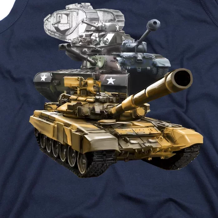 History of The Army Tank Tank Top