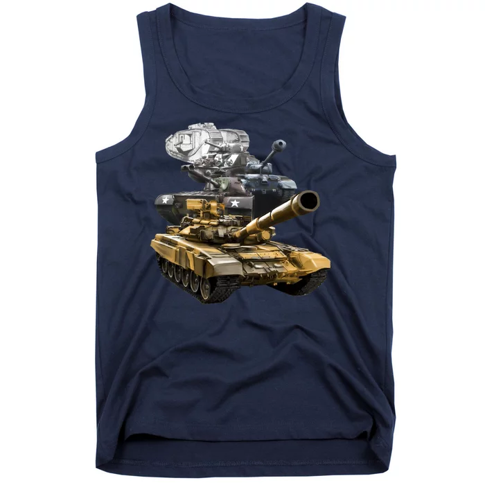 History of The Army Tank Tank Top