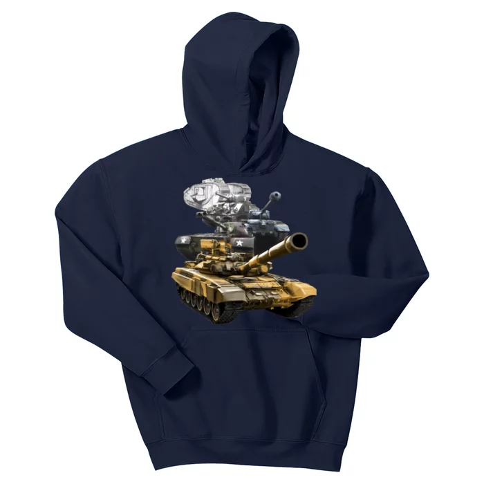 History of The Army Tank Kids Hoodie