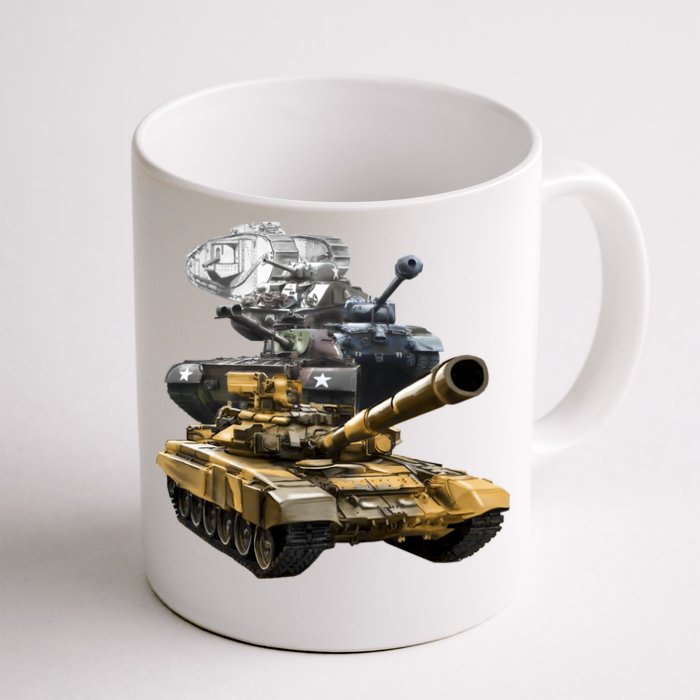 History of The Army Tank Front & Back Coffee Mug