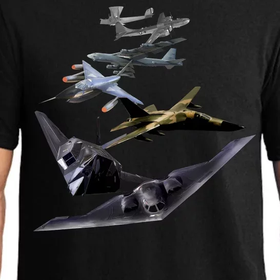 History Of The Bomber Plane Air Force Pajama Set